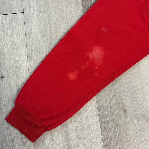 Rare Vintage Wu-Tang Wusace Gold Logo Men's Red Crewneck Sweatshirt Size Medium - Picture 6 of 9
